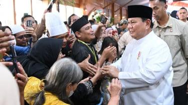 Gelar Open House di Istana, Presiden Prabowo Subianto Sambut 5.000 Warga dengan Hangat