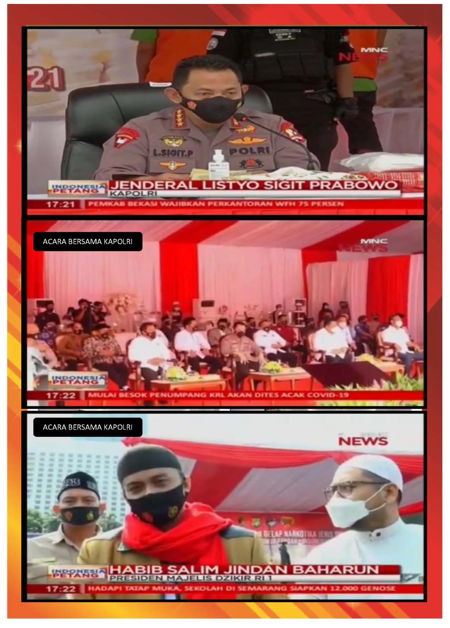 HABIB JINDAN MINTA KAPOLDA KALTIM TINDAK TEGAS DAN MENANGKAP PETINGGI PT AYU ATAS PERNYATAAN ‘KAPOLDA BISA KAMI COPOT’ & PERBUATAN MELAWAN HUKUMNYA SUDAH DIPROSES DI PN SAMARINDA”