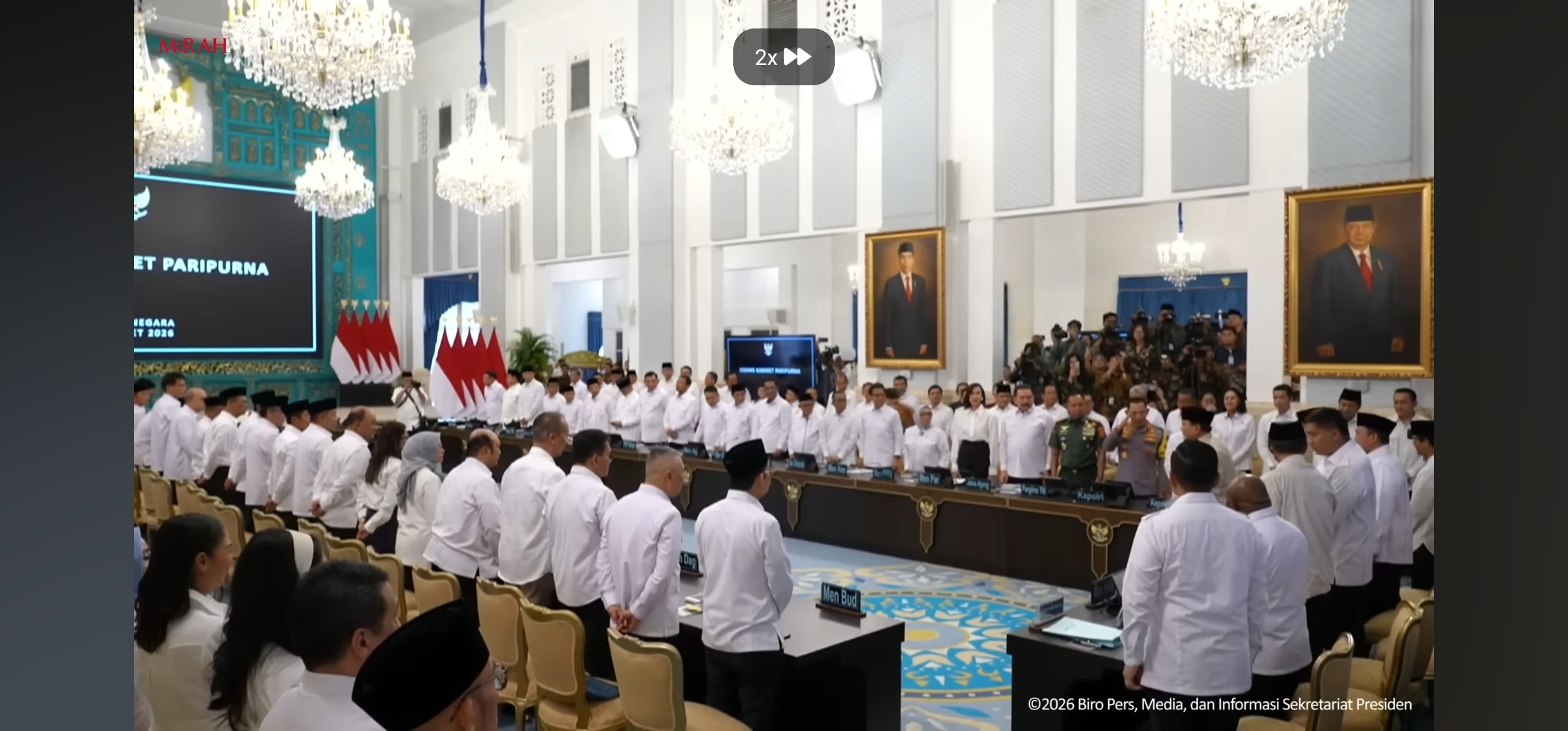 Presiden Prabowo Pimpin Sidang Kabinet Paripurna: Fokus Ketahanan Nasional dan Persiapan Idulfitri