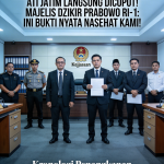 ALLAH MAHA KUASA! DIAMANKAN KEJAGUNG, ASPIDUM KEJATI JATIM LANGSUNG DICOPOT! MAJELIS DZIKIR PRABOWO RI-1: INI BUKTI NYATA NASEHAT KAMI!