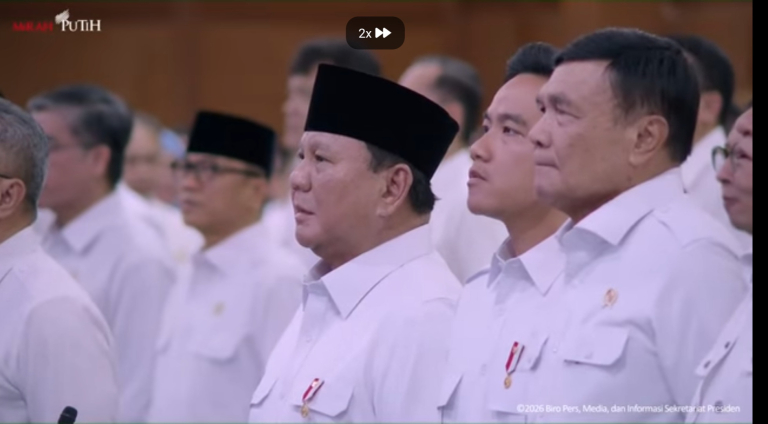 PRESIDEN PRABOWO RI-1 TEKANKAN KEDISIPLINAN DAN KECEPATAN, TEGASKAN TIDAK BOLEH ADA PEMBOROSAN